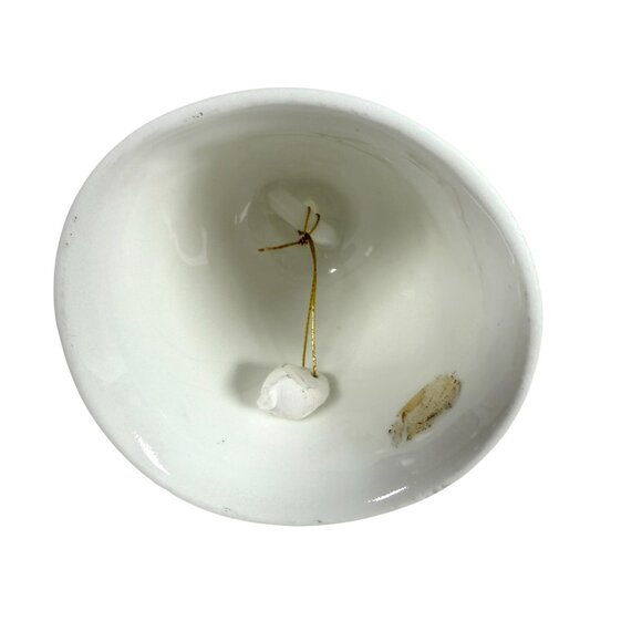 Vintage Cat Bell Kitten Flowers Butterfly Grandmacore Cottagecore 5" - Picture 6 of 8